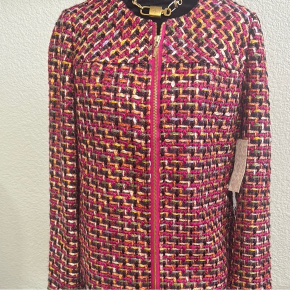 ✨Chico’s Multicolor Tweed  Blazer Jacket Chicos 1 - Picture 4 of 10
